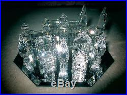 Swarovski Crystal SILVER CITY Figurine 7/11 pc. MIB's COA RARE Retired ERV. $775