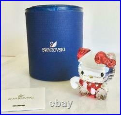 Swarovski Crystal Sanrio Hello Kitty Santa Candy Cane In Box Mint 1142935