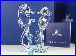 Swarovski Crystal Sea Horses MIB #885589