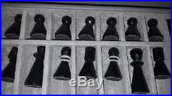 Swarovski Crystal Silver Chess Set in Original Case (NEW)