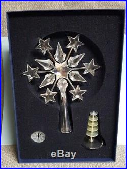 Swarovski Crystal Snowflake Tree Topper 9443 with Box, Certificate