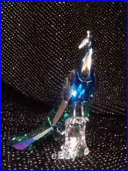 Swarovski Crystal Society Annual Edition 2013 Peacock Sculpture, No Reserve