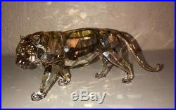 Swarovski Crystal Society Endangered Wildlife 2010 Tiger #1003148 Mib Signed Coa