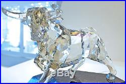 Swarovski Crystal Soulmates Bull Powerful Ox Sliver 1035340 Brand New In Box