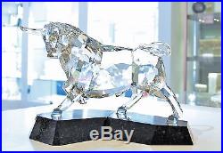 Swarovski Crystal Soulmates Bull Powerful Ox Sliver 1035340 Brand New In Box