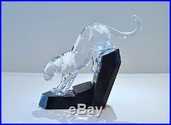 Swarovski Crystal Soulmates Panther Clear 874337 Brand New In Box Rare