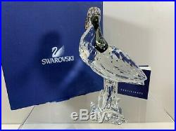 Swarovski Crystal Spoonbill Spoon Billed Bird 9100 000 104 / 931746 MIB WCOA
