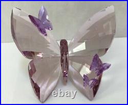 Swarovski Crystal Violet (Amethyst) Butterfly #1183941 Mint in original box