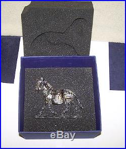 Swarovski Crystal Zebra, #1050853, Retired