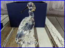 Swarovski Crystal wildlife bird spoonbill 2003 931746 feathered beauties