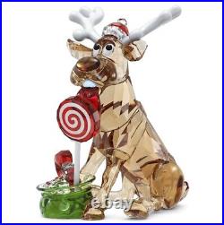 Swarovski Crystals Holiday Cheers Dulcis Reindeer figurine 5655433