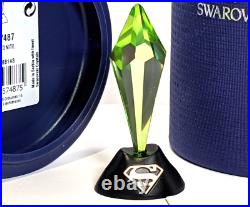 Swarovski DC Comics Superman KRYPTONITE Crystal Figurine 5557487 Genuine MiB