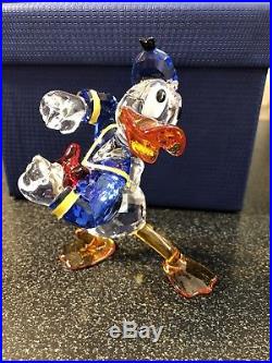 Swarovski DONALD DUCK Crystal Disney Figure #5063676 NEW in Original Box
