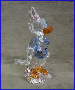 Swarovski Daisy Duck, Colored Crystal, Disney Figurine, #5115334, Mib