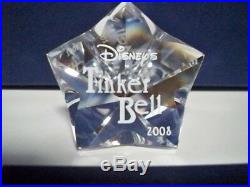 Swarovski Disney 2008 Tinkerbell Retired 905780 Bnib Coa