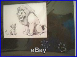 Swarovski Disney 2010 Lion King Series Complete 6 Piece Set + Lithograpgh Bnib