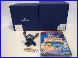 Swarovski Disney 2012 Limited Edition Stitch + 2 Disc Movie Set 1096800 Bnib