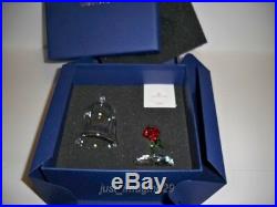 Swarovski Disney Belle & Enchanted Rose From Beauty And The Beast Bnib