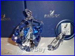 Swarovski Disney Cinderella & Slipper Last One Very Rare 5089525 5035515