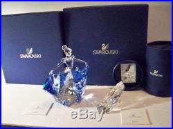 Swarovski Disney Cinderella & Slipper Last One Very Rare 5089525 5035515