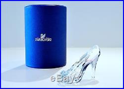 Swarovski Disney Crystal Cinderella Slipper Blue Heart 5035515 Brand New in Box