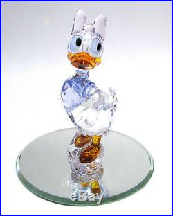 Swarovski Disney Daisy Duck 5115334 Bargain Retired Crystal Figurine Boxed