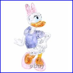 Swarovski Disney Daisy Duck Crystal Figurine Authentic MIB 5115334