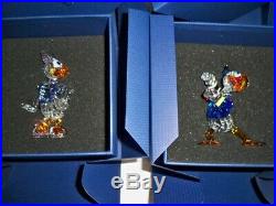 Swarovski Disney Donald Duck & Daisy Duck 5063676 & 5115334 Nib