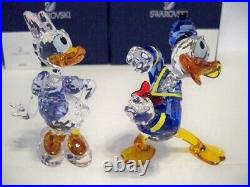 Swarovski Disney Donald Duck & Daisy Duck 5063676 & 5115334 Very Rare Nib