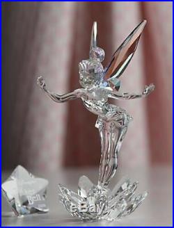 Swarovski Disney Limited Edition 2008 Tinkerbell Retired Crystal Figurine F/s