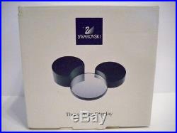 Swarovski Disney Mickey Mouse Showcase 3 Piece Display 835777 Nib
