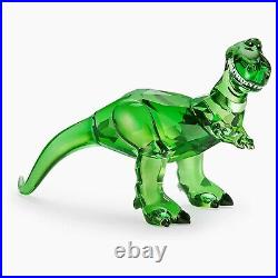 Swarovski Disney Toy Story Rex Green Friendly Dinosaur Crystal Figurine 5492734