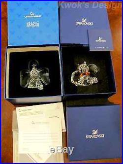 Swarovski & Disney Walt Crystal Figurine Dumbos & Timothy collection /BOX/COA
