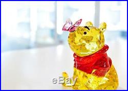 Swarovski Disney Winnie the Pooh with Butterfly Pink 5282928 Brand New in Box