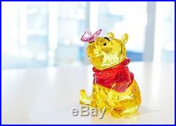 Swarovski Disney Winnie the Pooh with Butterfly Pink 5282928 Brand New in Box