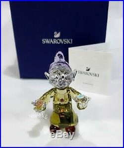 Swarovski Dopey, Disney Snow White, Seven Dwarfs Crystal Authentic MIB 5428558