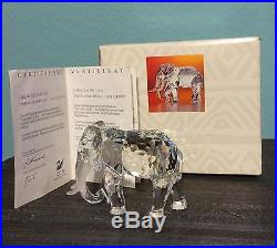Swarovski ELEPHANT Crystal Figurine SCS 1993 Inspiration Africa NO RESERVE