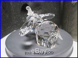 Swarovski Exclusive Edition Dumbo With Blue Eyes & Frosted Crystal Hat Mib Coa