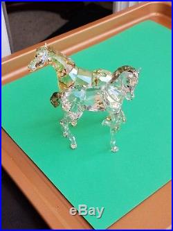 Swarovski Figurine Crystal Foals Playing Horses 627637 New MIB with COA