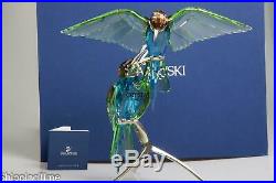 Swarovski Figurine Crystal Paradise Birds Large Bee Eaters Peridot 957128