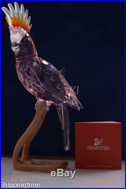 Swarovski Figurine Crystal Paradise Birds Large Cockatoo 718565