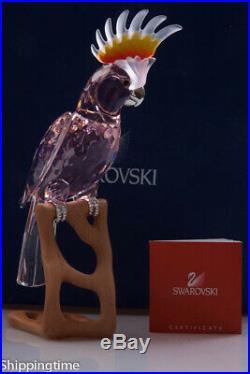 Swarovski Figurine Crystal Paradise Birds Large Cockatoo 718565