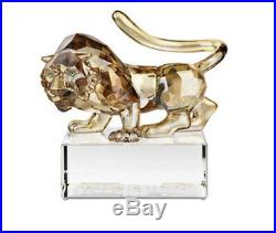 Swarovski Figurine Tiger Golden Shine Crystal Zodiac Limited Edition 1016810