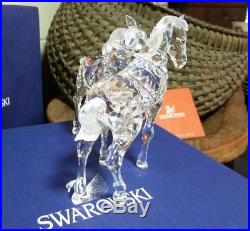 Swarovski Foals Playing 627637 Crystal Figurine Horses with Box & COA Pristine