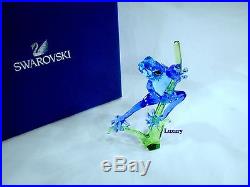 Swarovski Frog On Branch, Crystal Authentic MIB 5239716
