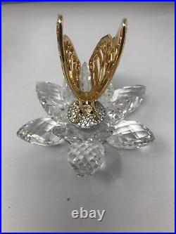 Swarovski Gold Butterfly Inflight Figurine 7551NR100 withbox Gold Butterfly L63