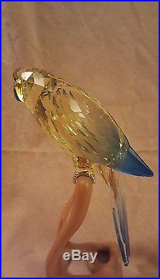 Swarovski Green Rosella Jonquil Paradise Parrot 901601 Retired MINT / BOX & COA