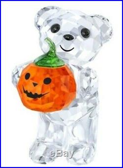 Swarovski Halloween Kris Bear & Kris Bear A Pumpkin For You 1096026 15223252 Nib