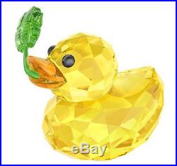 Swarovski Happy Duck Good Luck, 4-LEAF CLOVER Crystal Authentic MIB 5136427