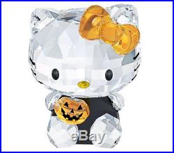 Swarovski Hello Kitty Halloween, Japanese Cat Crystal Figurine Authentic 1191918